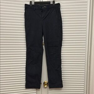 L.L. Bean Blue Chinos Classic Straight Leg Design